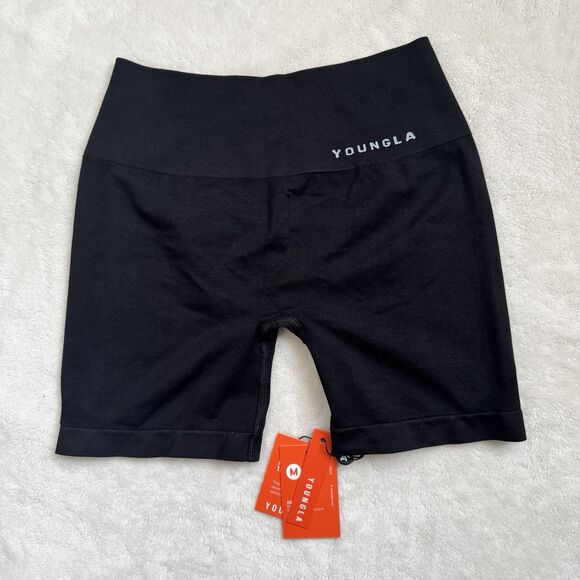 YoungLA Core Seamless Shorts W120 black medium - Picture 1 of 6
